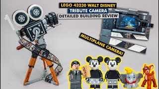 YouTube Thumbnail The best LEGO set of 2023 - 43230 Walt Disney Tribute Camera detailed building review