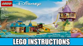 YouTube Thumbnail LEGO Instructions - Disney - 43241 - Rapunzel&#39;s Tower &amp; The Snuggly Duckling (All Books)