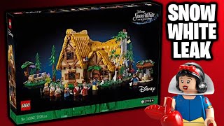 YouTube Thumbnail Das schönste Haus 🤩 | LEGO 43242 Snow White Cottage Leak | LEGO News