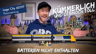YouTube Thumbnail Kümmerlich und trotzdem toll: Lego City 60197 Personenzug