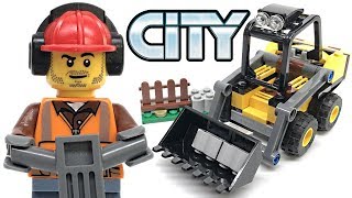 YouTube Thumbnail LEGO City Construction Loader! 2019 set 60219!