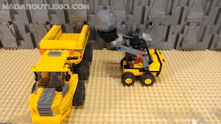 YouTube Thumbnail LEGO City Construction Loader 60219