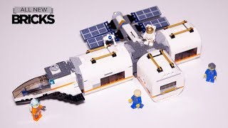 YouTube Thumbnail Lego City 60227 Lunar Space Station Speed Build