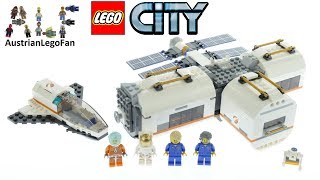YouTube Thumbnail Lego City 60227 Lunar Space Station Speed Build