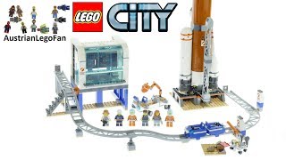 YouTube Thumbnail Lego City 60228 Deep Space Rocket and Launch Control Speed Build