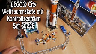 YouTube Thumbnail LEGO Weltraumrakete mit Kontrollzentrum (City Space Set 60228)