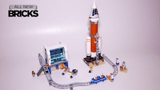 YouTube Thumbnail Lego City 60228 Deep Space Rocket and Launch Control Speed Build