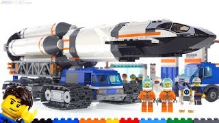 YouTube Thumbnail LEGO Rocket Assembly &amp; Transport reviewed! 👨‍🚀👩‍🚀 60229