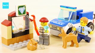 YouTube Thumbnail レゴ シティ ポリス 警察犬の追跡 60241 ／ LEGO CITY Police Dog Unit Speed Build &amp; review