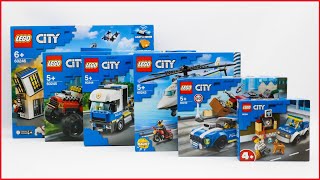 YouTube Thumbnail ALL LEGO City Police Sets 2020 COMPILATION