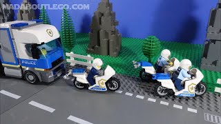 YouTube Thumbnail LEGO City Police Helicopter Transport 60244