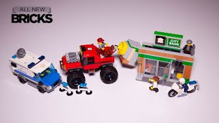 YouTube Thumbnail Lego City 60245 Police Monster Truck Heist Speed Build
