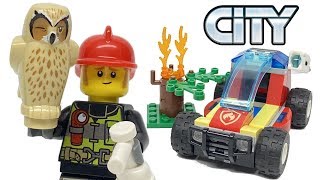 YouTube Thumbnail LEGO City Forest Fire review! 2020 set 60247!