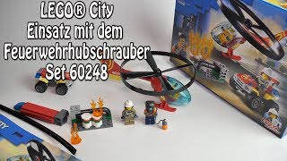 YouTube Thumbnail Was soll das LEGO? Flugscham? LEGO City Feuerwehr-Hubschrauber (Set 60248)