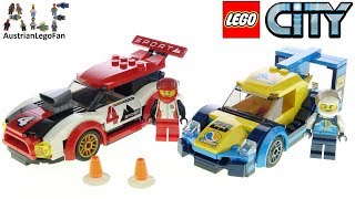 YouTube Thumbnail LEGO City 60256 Racing Cars - Lego Speed Build Review