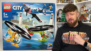 YouTube Thumbnail POWIETRZNY WYŚCIG 🚁 LEGO CITY 60260 RECENZJA