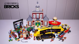 YouTube Thumbnail Lego City 60271 Main Square Speed Build