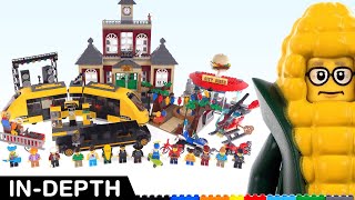 YouTube Thumbnail That&#39;s odd: Many things, but not much stuff? LEGO City Main Square review! 60271