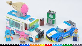 YouTube Thumbnail LEGO City Ice Cream Truck Police Chase set 60314 review! Wonderfully playful, a bit overpriced