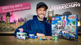 YouTube Thumbnail Ein Set mit Überraschungen: Lego City 60314 Eiswagen-Verfolgungsjagd