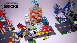 YouTube Thumbnail Lego City 60321 Fire Brigade Speed Build