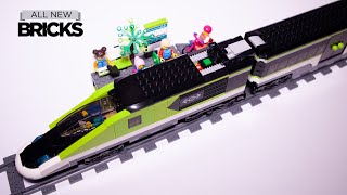 YouTube Thumbnail Lego City 60337 Express Passenger Train Speed Build