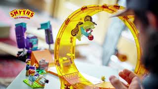 YouTube Thumbnail LEGO 60338 City Stuntz Smashing Chimpanzee Stunt Loop Set - Smyths Toys