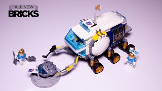 YouTube Thumbnail Lego City 60348 Lunar Roving Vehicle Speed Build