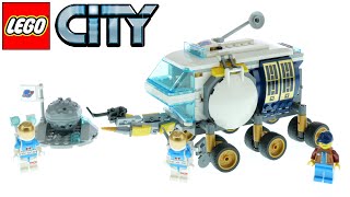 YouTube Thumbnail LEGO City 60348 Lunar Roving Vehicle Speed Build