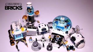 YouTube Thumbnail Lego City 60350 Lunar Research Base Speed Build