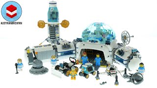 YouTube Thumbnail LEGO City 60350 Lunar Research Base - LEGO Speed Build Review