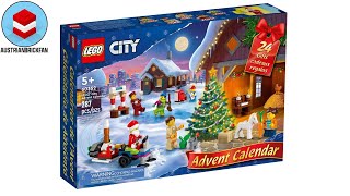 YouTube Thumbnail LEGO City 60352 Advent Calendar 2022 Speed Build