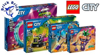 YouTube Thumbnail LEGO City Stuntz Sets Winter 2023 - Speed Build Review