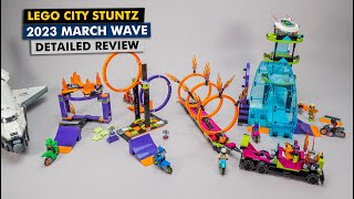 YouTube Thumbnail LEGO City Stuntz 2023 sets reviewed - did they get better this year?