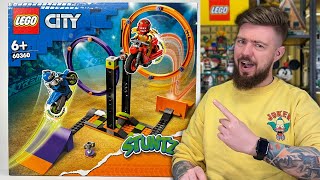 YouTube Thumbnail OBRACAJĄCE SIĘ OKRĘGI 🔘 LEGO CITY 60360 RECENZJA