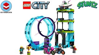 YouTube Thumbnail LEGO City 60361 Ultimate Stunt Riders Challenge - LEGO Speed Build Review