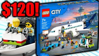 YouTube Thumbnail UPDATES on the LEGO City 2023 Airplane
