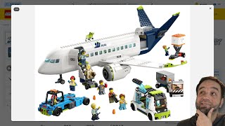 YouTube Thumbnail New LEGO City Passenger Airplane may be BEST of its kind, ever - 60367