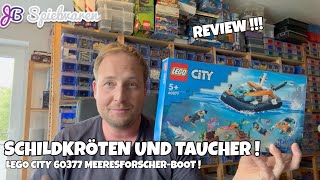 YouTube Thumbnail LEGO City 60377 Meeresforscher-Boot: TIERE, TIERE, TIERE!