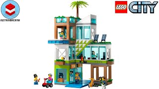 YouTube Thumbnail LEGO City 60365 Apartment Building - LEGO Speed Build Review