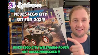 YouTube Thumbnail LEGO City 60431 Weltraum-Rover mit Außerirdischen, Review!