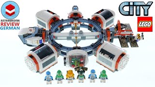 YouTube Thumbnail LEGO City 60433 Modulare Raumstation Review Deutsch