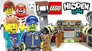YouTube Thumbnail LEGO Hidden Side Newbury Abandoned Prison review! 2020 set 70435!