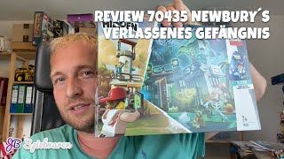 YouTube Thumbnail Ausbruch geplant? LEGO Hidden Side 70435 Newbury Prison Review ist da!