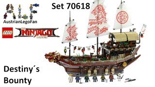 YouTube Thumbnail Lego Ninjago Movie 70618 Destiny´s Bounty - Lego Speed Build Review