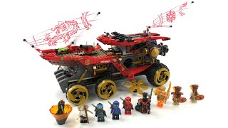 YouTube Thumbnail 2019 LEGO Ninjago Set 70677 - Wüstensegler / Review deutsch