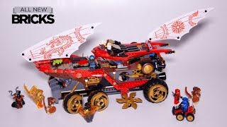 YouTube Thumbnail Lego Ninjago 70677 Land Bounty Speed Build