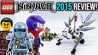 YouTube Thumbnail 2015 Titanium Dragon Review! LEGO Ninjago Tournament of Elements Set 70748