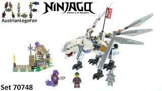 YouTube Thumbnail Lego Ninjago 70748 Titanium Dragon - Lego Speed Build Review