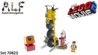 YouTube Thumbnail Lego Movie 2 70823 Emmet´s Thricycle! - Lego 70823 Speed Build